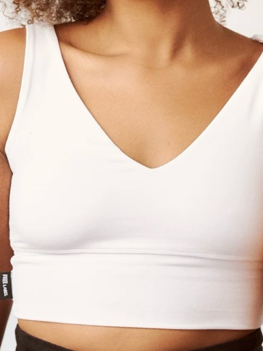 Free Label White Andie Bra – Size 4X – Made in Canada